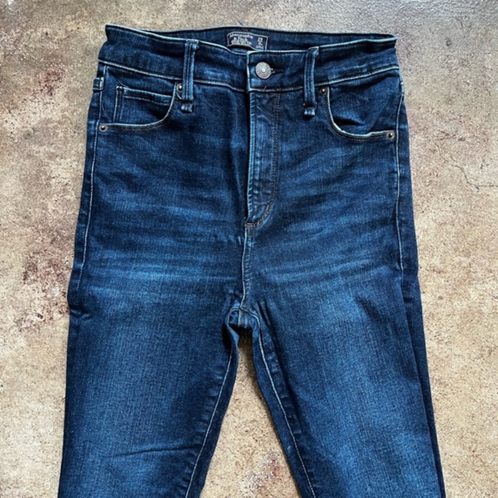 Abercrombie and Fitch, high rise super skinny jeans